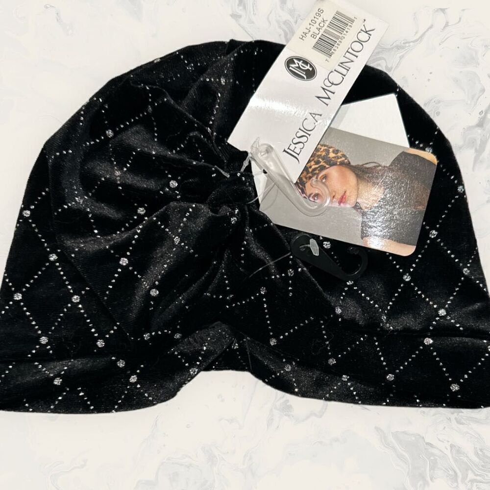 NWT Bundle of Two : Jessica McClintock Black Sparkle Head Band and Nordstrom BO - Picture 3 of 7